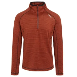 Men's Yonder II Half Zip Fleece | Red Ochre