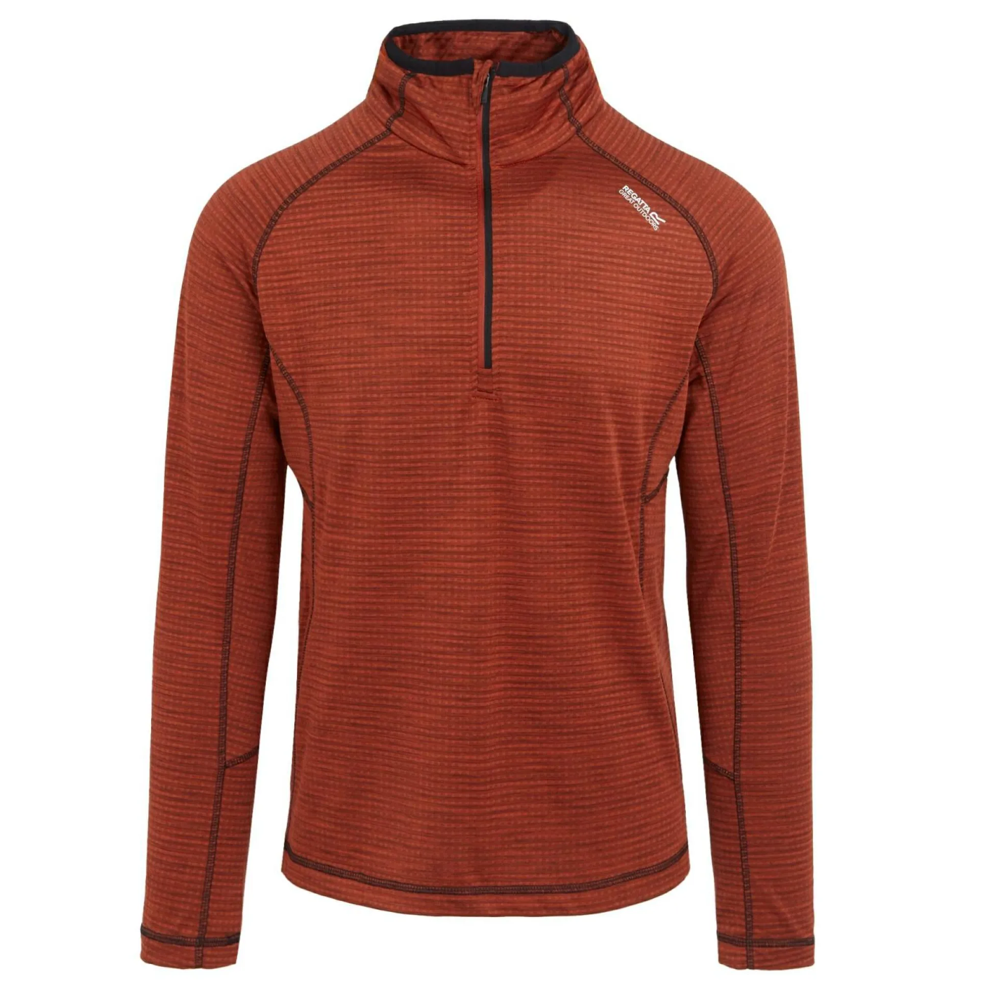 Men's Yonder II Half Zip Fleece | Red Ochre