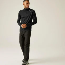 Men's Yonder II Half Zip Fleece | Black