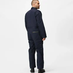Men's Zip Fasten Insulated Coverall | Navy