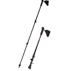 Nordic Walking Pole Pair | Black