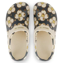 Orla Kiely Clog Sandals | Spinning Flower Black