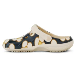 Orla Kiely Clog Sandals | Spinning Flower Black