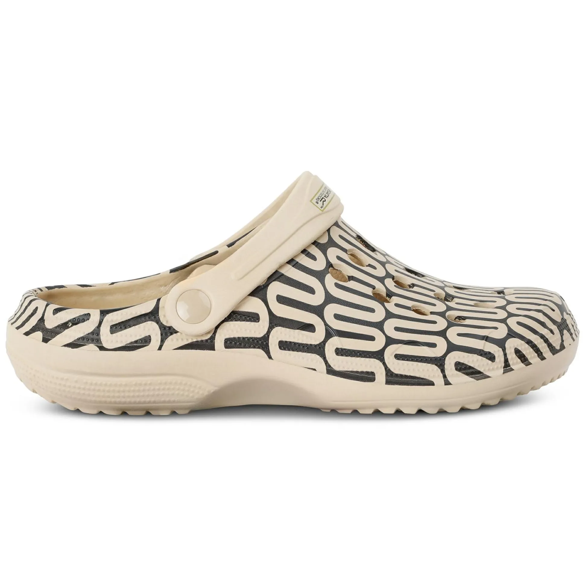 Orla Kiely Clog Sandals | Large Wiggle Mono