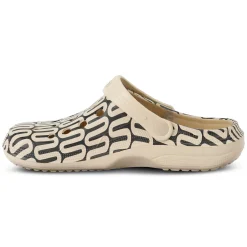 Orla Kiely Clog Sandals | Large Wiggle Mono