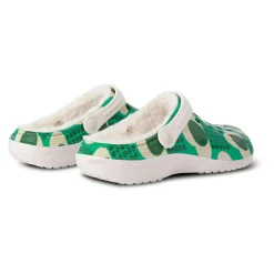 Orla Kiely Cosy Clogs | Rain Cloud Emerald