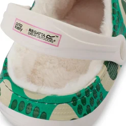 Orla Kiely Cosy Clogs | Rain Cloud Emerald