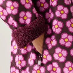 Orla Kiely Girls Changing Robe | Spinning Flower Morello