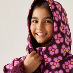 Orla Kiely Girls Changing Robe | Spinning Flower Morello