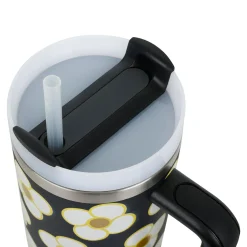 Orla Kiely Insulated Mug | Spinning Flower Yellow