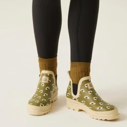 Orla Kiely Mid Welly | Clover Olive