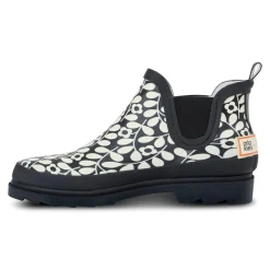 Orla Kiely Mid Welly | Jasmine Flower Black