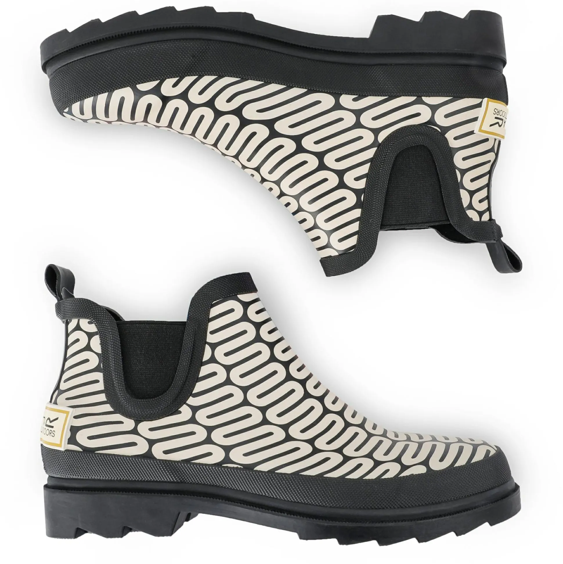 Orla Kiely Mid Welly | Large Wiggle Mono