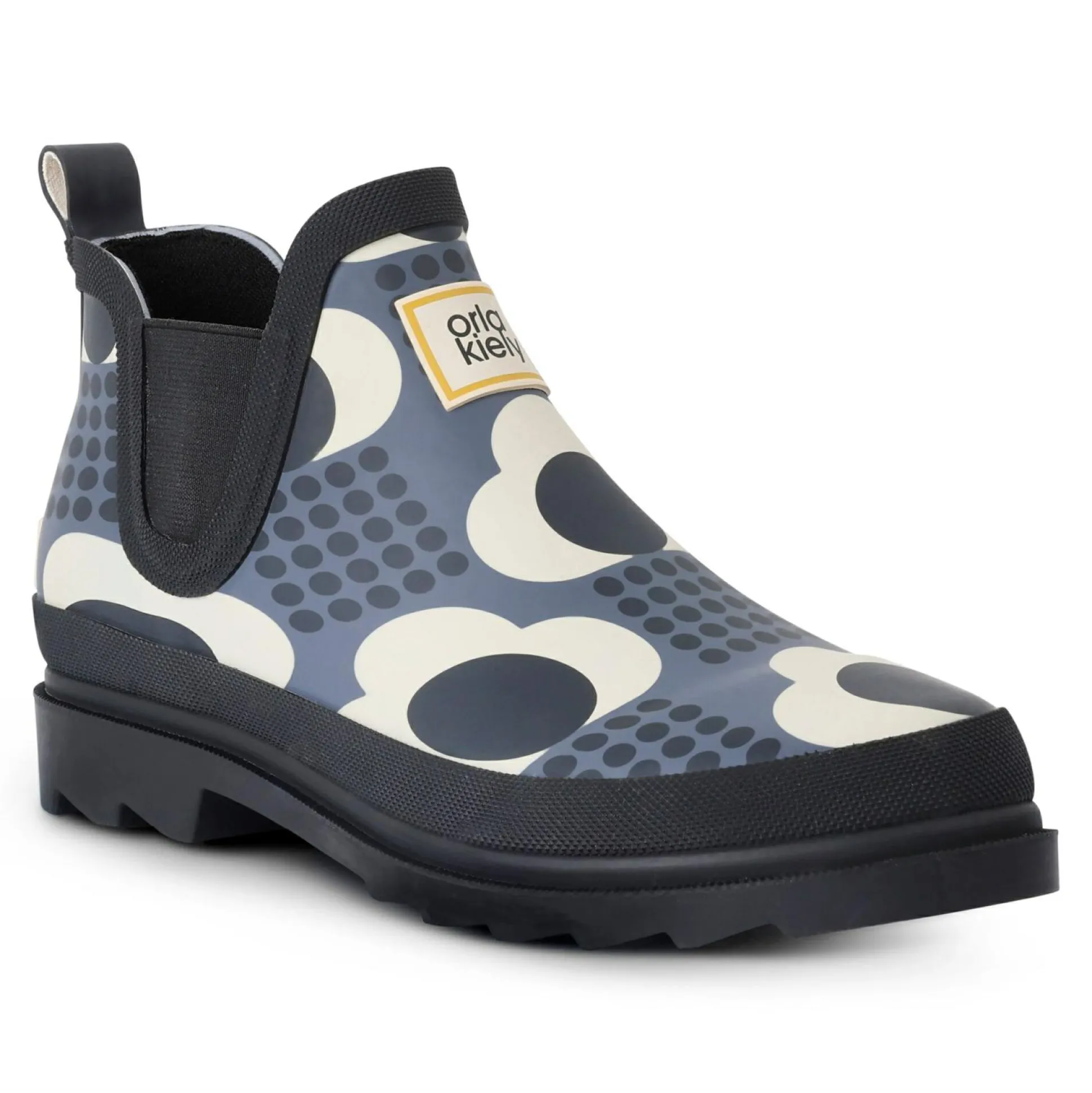 Orla Kiely Mid Welly | Rain Cloud Grey