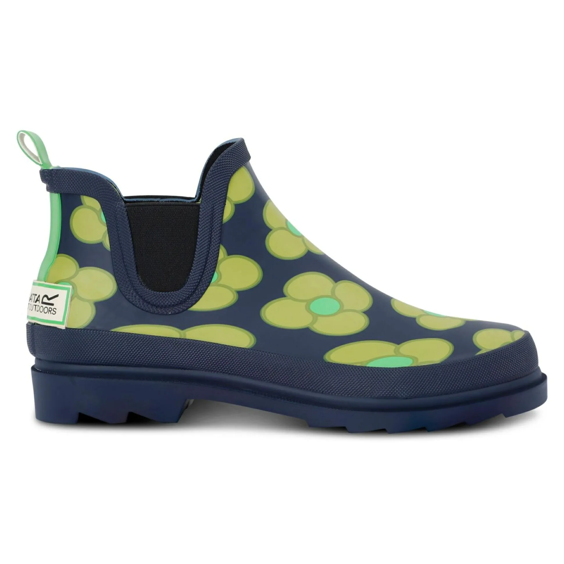 Orla Kiely Mid Welly | Spinning Flower Navy