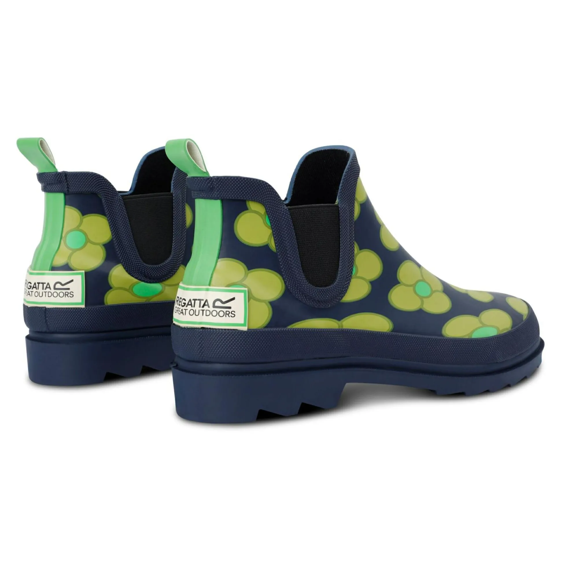 Orla Kiely Mid Welly | Spinning Flower Navy