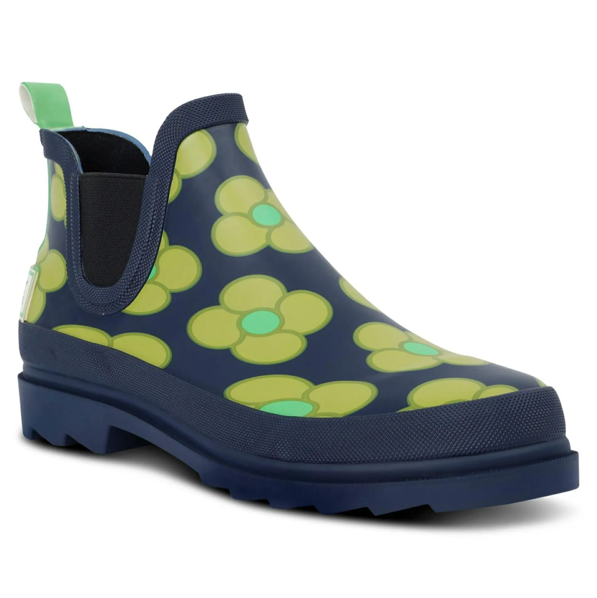 Orla Kiely Mid Welly | Spinning Flower Navy