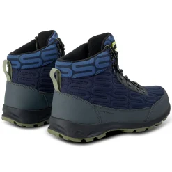 Orla Kiely Printed Outdoor Hiking Boots | Navy Blue