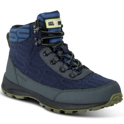 Orla Kiely Printed Outdoor Hiking Boots | Navy Blue