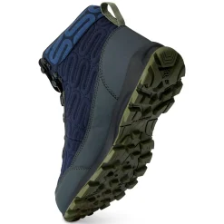 Orla Kiely Printed Outdoor Hiking Boots | Navy Blue