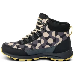 Orla Kiely Printed Outdoor Hiking Boots | Black