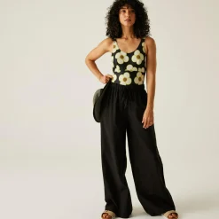 Orla Kiely Swimsuit | Spinning Flower Black
