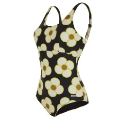 Orla Kiely Swimsuit | Spinning Flower Black