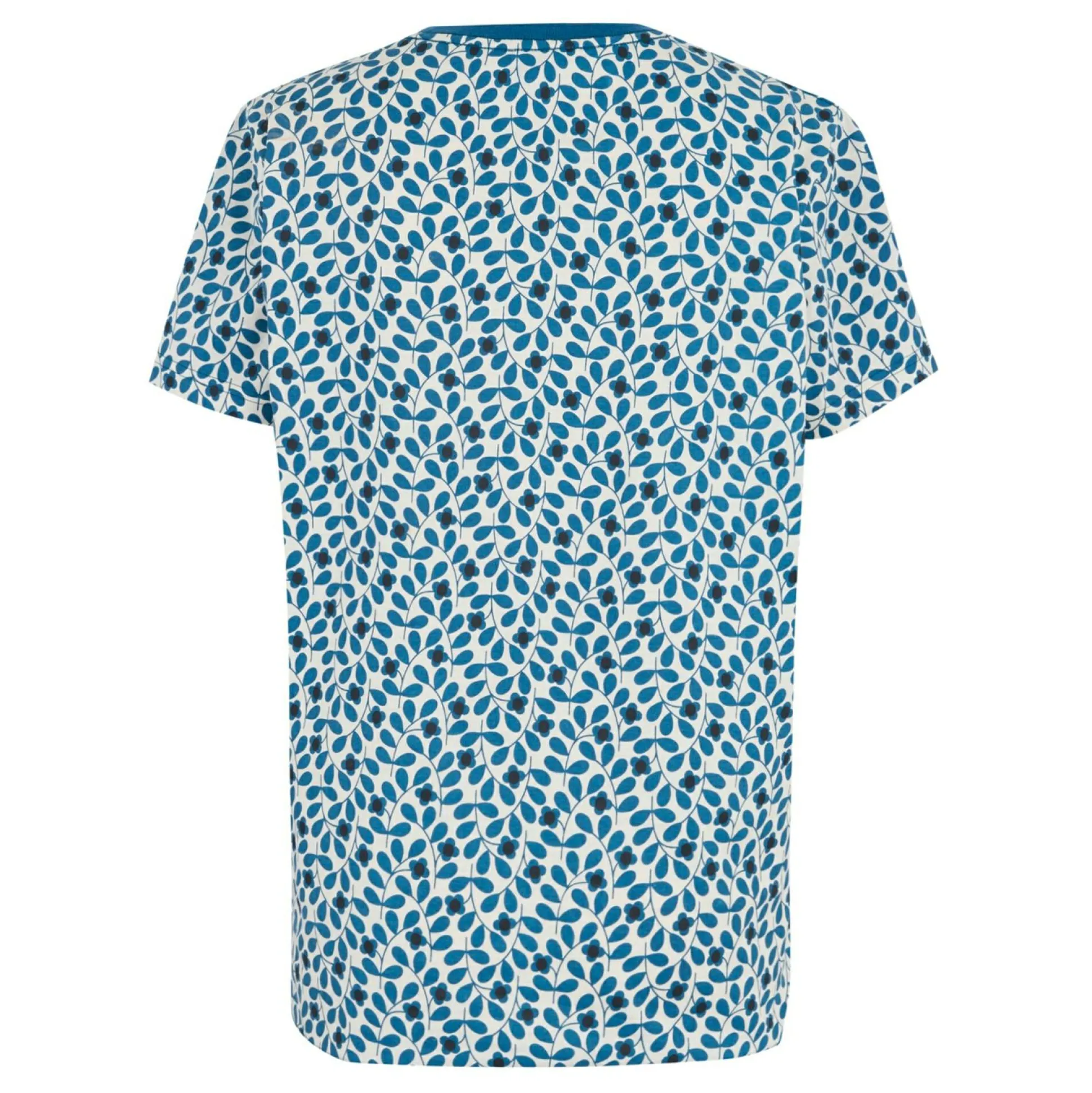 Orla Kiely Tee | Jasmine Flower Blue