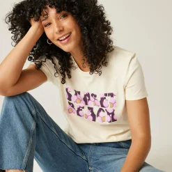 Orla Kiely Tee | Light Vanilla