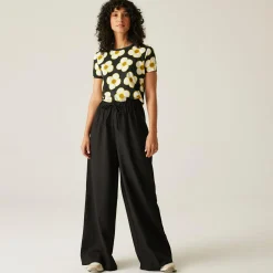 Orla Kiely Tee | Spinning Flower Black