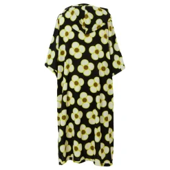 Orla Kiely Towelling II Robe | Spinning Flower Black