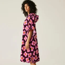 Orla Kiely Towelling II Robe | Spinning Flower Morello
