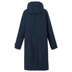 Orla Kiely Waterproof Mac II | Navy Jasmine Flower Blue Lining