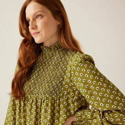 Orla Kiely Winter Blouse | Clover Olive