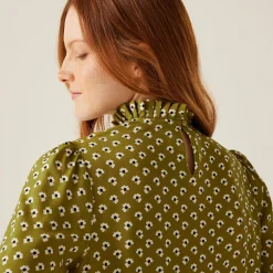 Orla Kiely Winter Blouse | Clover Olive