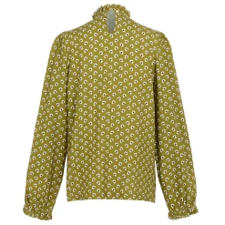 Orla Kiely Winter Blouse | Clover Olive