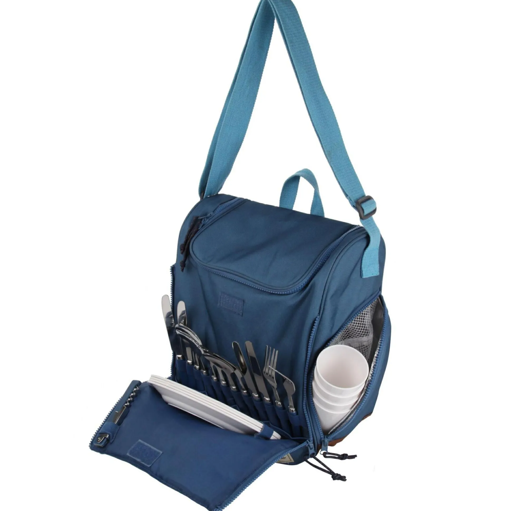 Stamford 4 Person Picnic Coolbag | Stellar Maui Blue