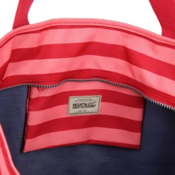 Stamford Beach Bag | Shell Pink Miami Red Stripe