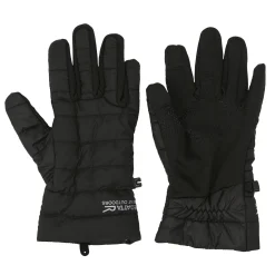 Unisex Padded Stretch Gloves | Black