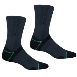 Womens 2 Pack Blister Protection II Sock | Navy Blue