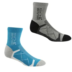 Womens 2 Pack Outdoor Active Sock | Grey