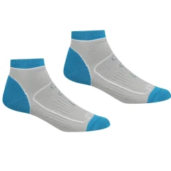 Womens 2 Pack Samaris Trail Sock | Grey