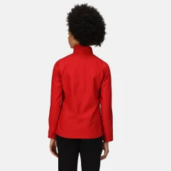 Women's Ablaze Printable Softshell Jacket | Classic Red Black