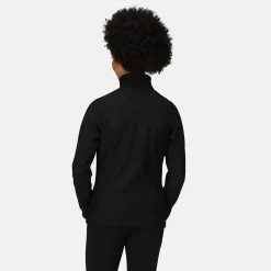 Women's Ablaze Printable Softshell Jacket | Black Classic Red