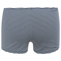 Women's Aceana Bikini Short | Navy White Seeksucker Stripe