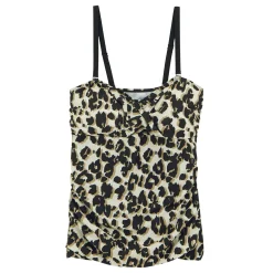 Women's Aceana III Tankini Top | Leopard Print