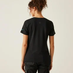 Women's ADA Cotton Stretch T-Shirt | Black