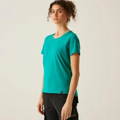 Women's ADA Cotton Stretch T-Shirt | Wilderness Green