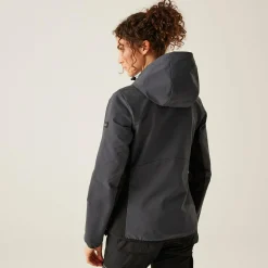 Women's ADA Stretch Softshell Jacket | Seal Grey Black