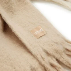Women's Aleena Shawl Scarf | Warm Taupe Light Vanilla Ombre